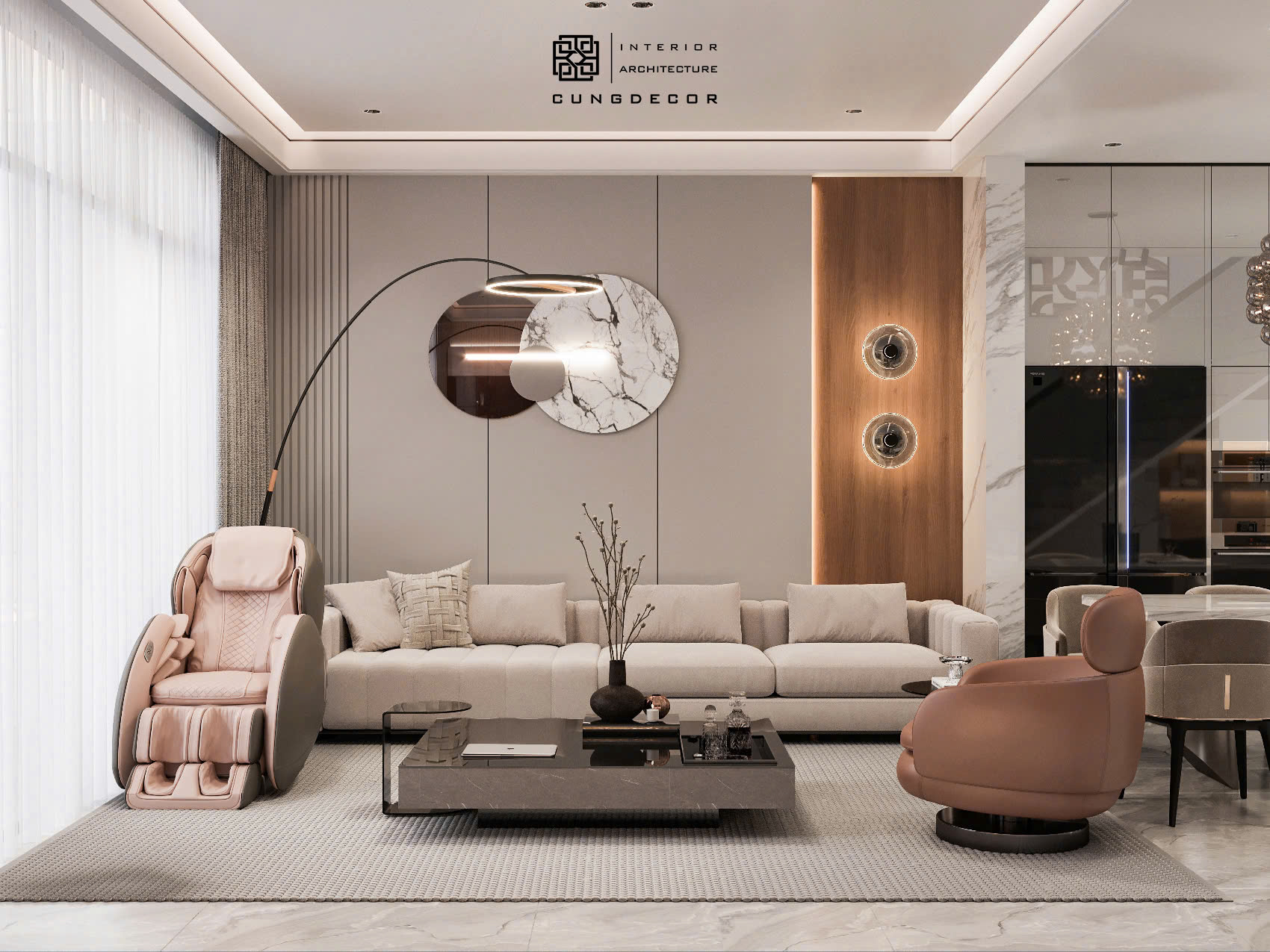 Nhà phố hiện đại